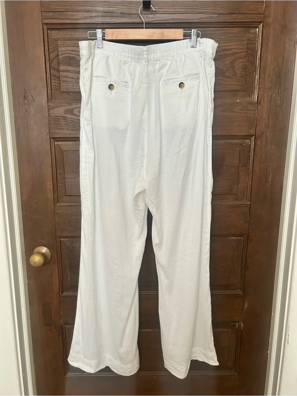 Vineyard Vines White Wide Leg Pants
